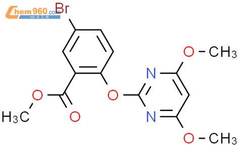 113763 41 0 Benzoic Acid 5 Bromo 2 4 6 Dimethoxy 2 Pyrimidinyl Oxy