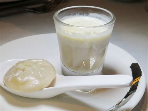 Duck Foie Gras Xiao Long Bao With Mushroom Cappuccino Ceps Cream