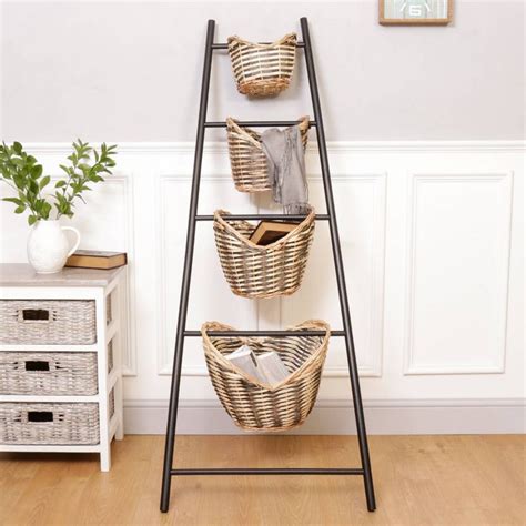 Are You Interested In Our Four Basket Industrial Storage Ladder With