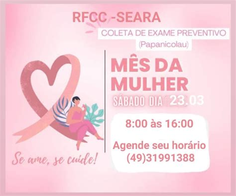 Rede feminina de Seara realiza programação especial em alusão ao mês da