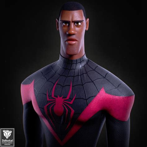 Artstation Miles Morales Spider Man