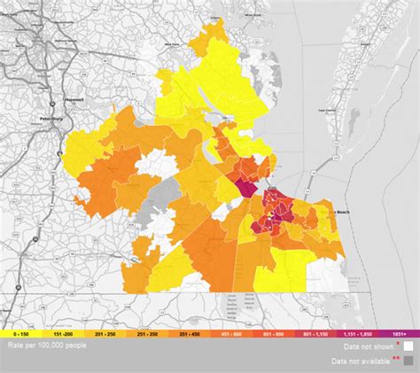 Hampton Roads Zip Code Map Map