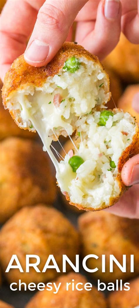 Arancini Rice Balls Arancini Recipe Arancini Rice Balls