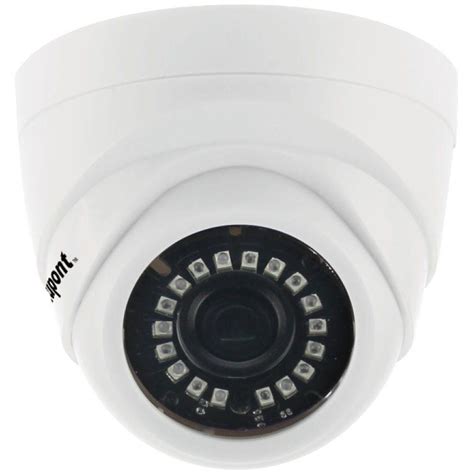 White P Hd Hybrid Indoor Dome Security Camera