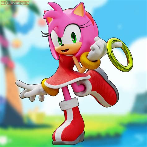 Amy Rose - Sonic The Hedgehog by Hunicrio on DeviantArt