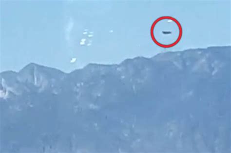 UFO Sightings Mysterious Object Appears Above Skies In California