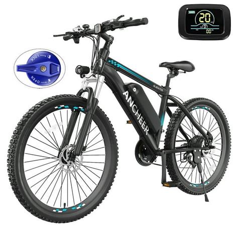 Ancheer Gladiator W Electric Bike For Adults Electric Mountain