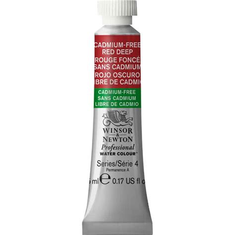 Pintura Acuarela Winsor And Newton Artist 5Ml S 4 Rojo Oscuro Lumen