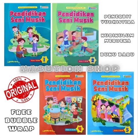 Jual Buku Pendidikan Seni Musik Kelas 1 2 4 5 Sdmi Yudhistira