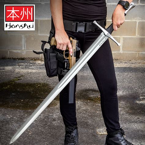 Honshu Broadsword With Scabbard 1060 High Carbon