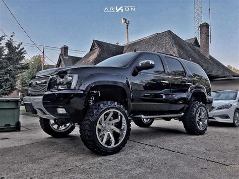 2008 Chevrolet Tahoe Wheel Offset Super Aggressive 3 5 Suspension