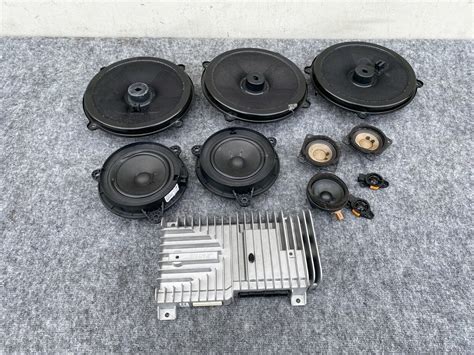 Bose Door Speaker Speakers Tweeter Woofer Amplifier Set Infiniti Q50 14 20 Oem Ebay