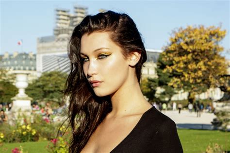 Bella Hadid Looks Gorgeous Without a Drop of Makeup | Glamour