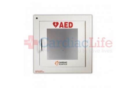 Cardiac Science Standard Size AED Cabinet With Audible Alarm Cardiac