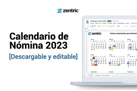 Calendario De N Mina Descargable Zentric