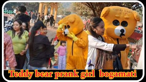 Teddy Bear Prank Public Crazy Reaction Video 🤣🙏 Teddy Funny Video