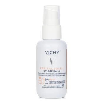 Vichy Capital Soleil Uv Age Daily Anti Photo Ageing Water Fluid Tined