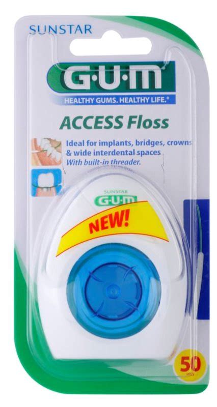 G U M Access Floss Fil Dentaire Pour Appareils Dentaires Et Implants