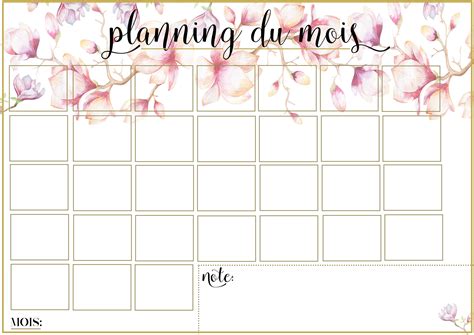 Planner Pour Sorganiser Au Quotidien