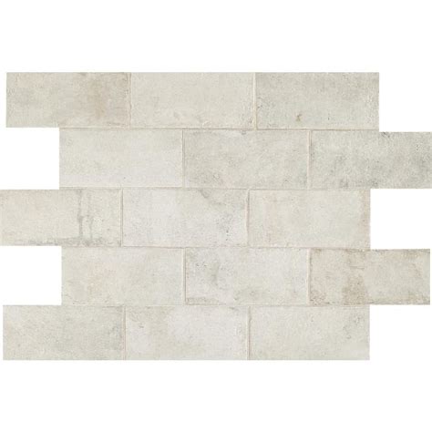 Daltile Brickwork Studio 4 In X 8 In Glazed Porcelain Floor And Wall