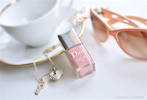 Элегантный Dior Vernis Nail Lacquer 100 Nude Look Cruise collection