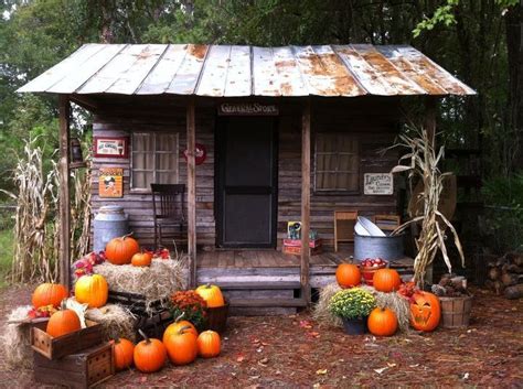 85 Best Halloween At The Cabin Images On Pinterest Halloween Pumpkins