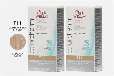 Wella Color Charm T11 Lightest Beige Blonde Permanent Toner 1 4 Oz