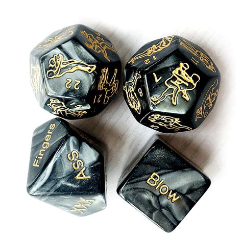 4 Pack Sex Dice Sex Game Dice For Adult Role Playing Dice Etsy