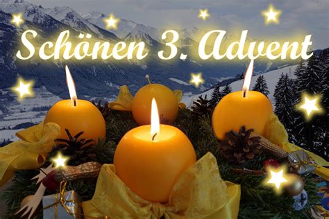 Dritter Advent Winterlandschaft Lizenzfreie Bilder Kostenloser