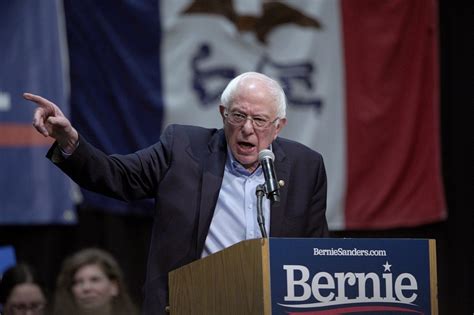 Sanders Calls For Political Revolution In Iowa Campaign Rally