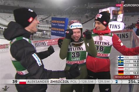 Aleksander Zniszczoł na podium w Lahti Najlepszy wynik Polaka w karierze