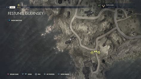 Sniper Elite 5 Mission 5 Collectible Locations Festung Guernsey Pure