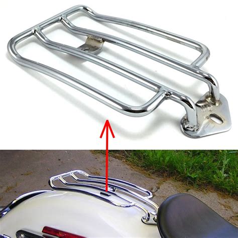 Solo Luggage Rack For 04 To 18 Sportster Harley SMA Motorcycle