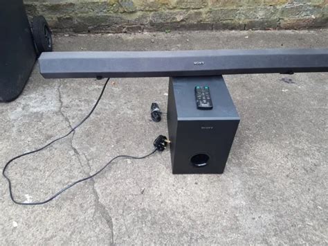 SONY ACTIVE SPEAKER System SA CT60 Sony Soundbar SS WCT60 Subwoofer