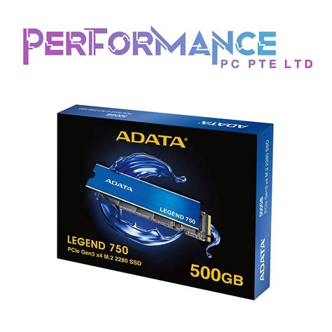 Adata Legend 750 500g 1tb Pcie Gen3x4 Nvme R W Up To 3500 3000 5 Years Warranty By Corbell