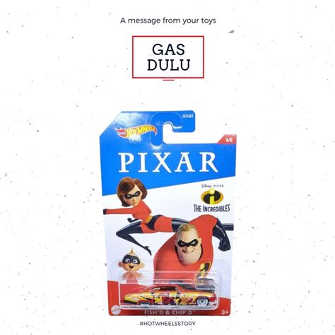 Jual Hot Wheels Pixar Cars The Incredibles Shopee Indonesia