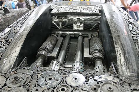 Artists Recycle Scrap Metal Into Supercars - ArtPeople.Net