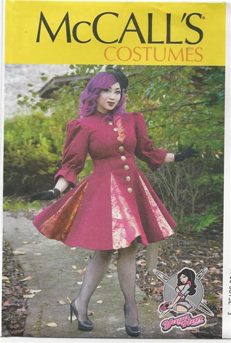 Cosplay Ladies Costume Sewing Patternmccalls Costumes Pattern For Her