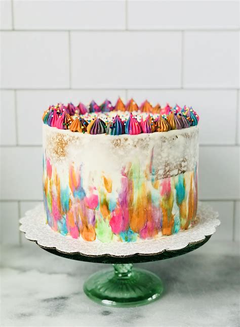 Watercolor Cake Watercolor Cake Cake Desserts