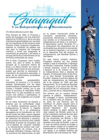 Guayaquil Y Su Independencia Pdf