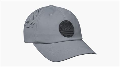 Rogue Branded Bills Relaxed Performance Hat Gray Rogue Fitness