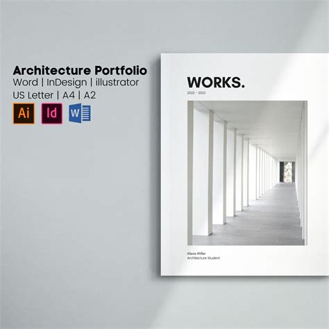 Architectural Portfolio Cover Page