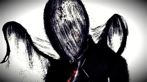 Scary Slender Man Wallpaper