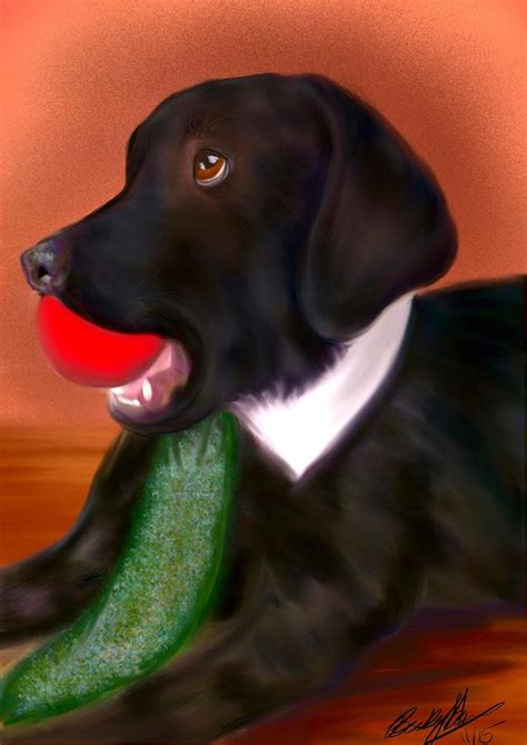 Cedric Painting By Becky Herrera Fine Art America