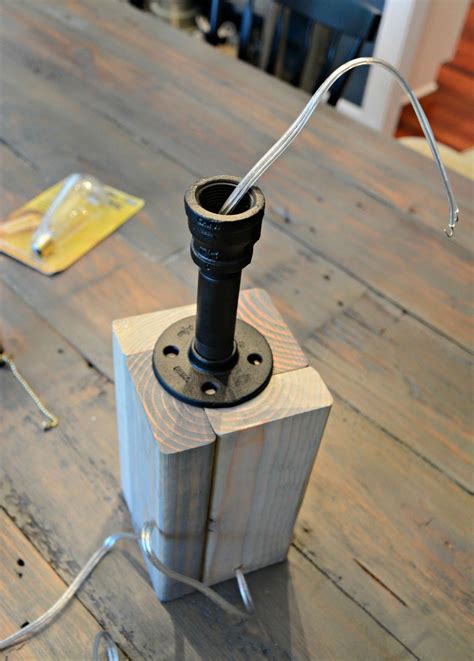 How To Make Your Own Industrial Lamp Easy Diy Tutorial Diylamps