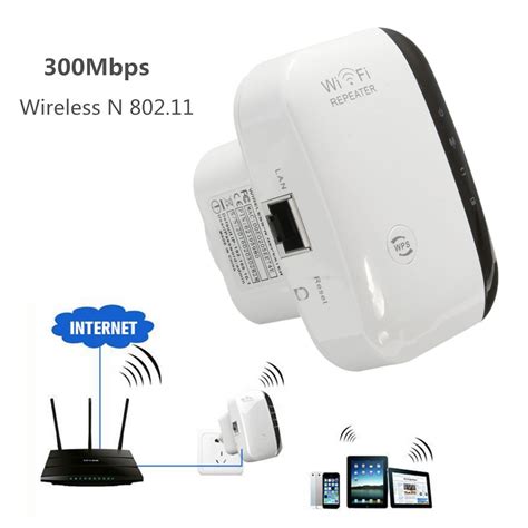 300M Wireless N Wifi Repeater Router With Signal Booster Extender