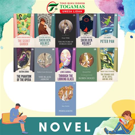 Koleksi Buku Novel Bahasa Inggris Seri English Classics