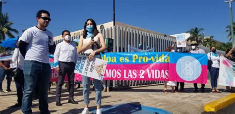 Grupos Pro Vida Exigen A La Gobernadora Defender La Vida