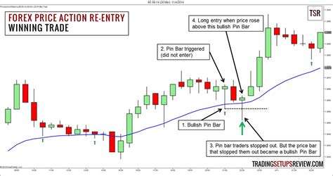 Forex Price Action Re Entry Trading Strategy Trading Setups Review