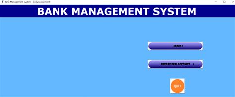 Bank Management System Project In Python Copyassignment